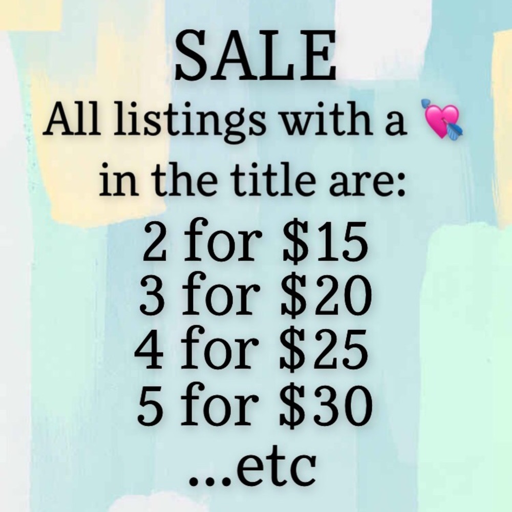 💘SUMMER SALE💘